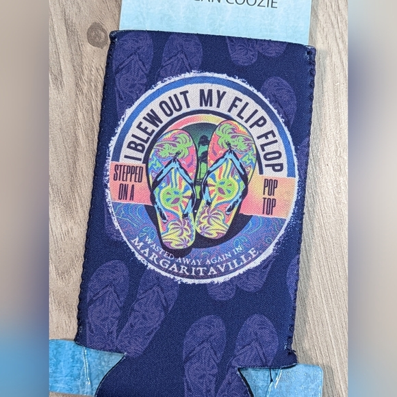 (4) New Margaritaville Can Coozies Regular And Slim Cans Jimmy Buffett - Picture 8 of 11